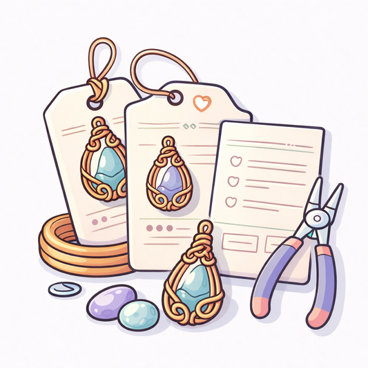 Ready-to-Use Jewelry Tags & Care Cards